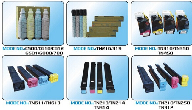 Compatible Konica Minolta Tn217 Tn 414 Toner for Minolta Bizhub 223/283/7828/363 Toner