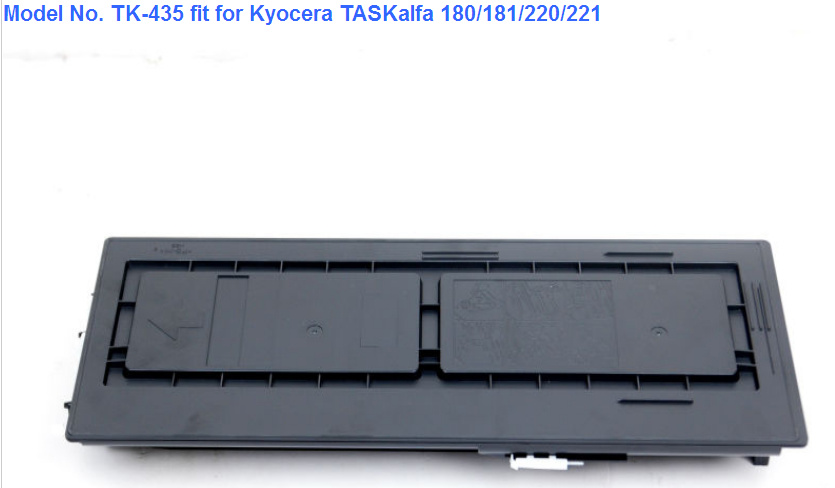 Compatible Tk435 Tk437 Tk439 Tk458 Toner Cartridges for Kyocera 180 181 220 221 Toner