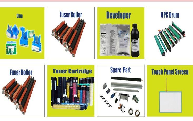 Copier Parts for Ricoh Mpc3002, Mpc3502, Mpc4502, Mpc5502, D142-4082 Fuser Film Sleeve